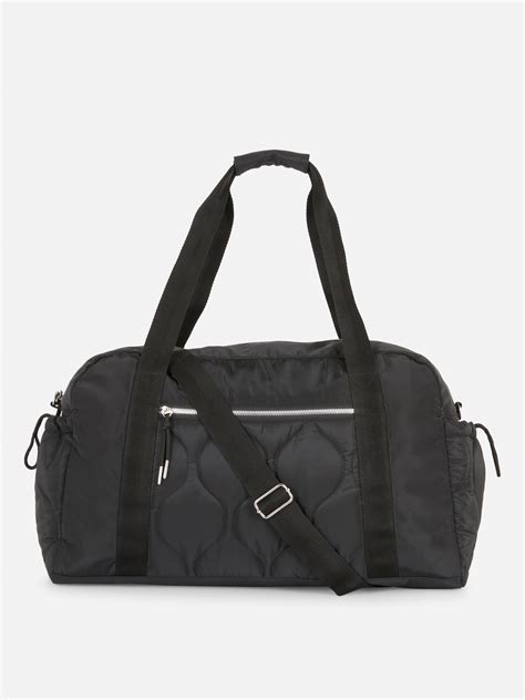 primark quilted weekender bags